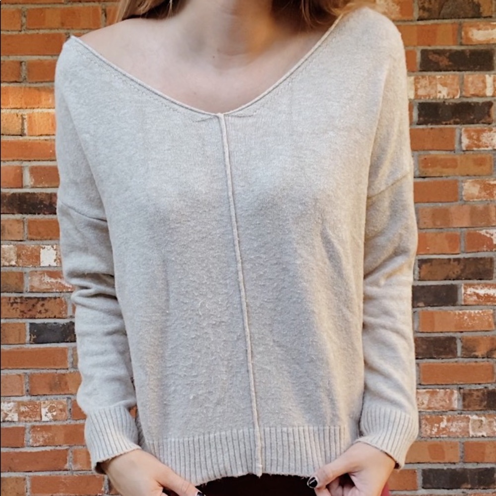 Tan sweater